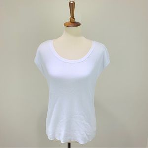 TALBOTS WHITE TOP